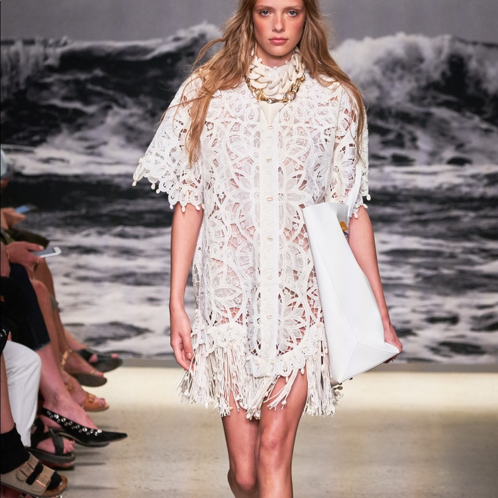 Zimmerman seashell embellished dress